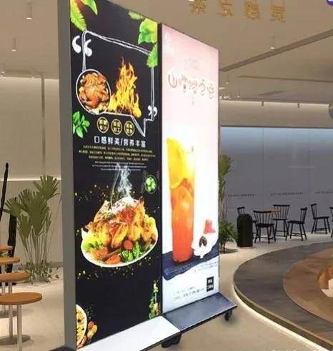 「開店選led燈箱字」開火鍋店裝飾怎么選燈箱，網(wǎng)紅火鍋店鏤空燈箱大匯總5